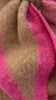 Schal | Dreieckstuch camel & Pink | 190 x 90 cm