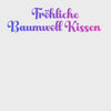 Frühlingskissen Tulpen türkis pink | Dekokissen Frühling modern | Kissen Blumen Design | Wohnzimmer Deko | Baumwoll Blumenkissen mit Füllung