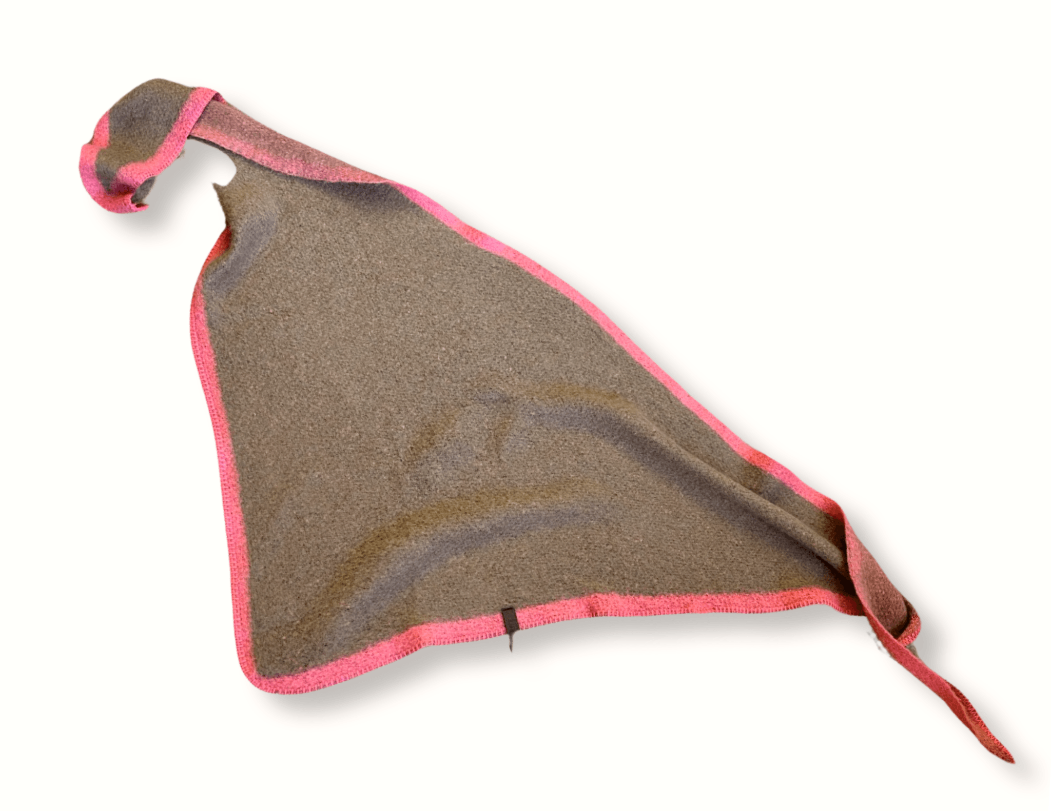 Schal | Dreieckstuch fuchsia & braun | 200 x 90cm - Roo's Gift Shop