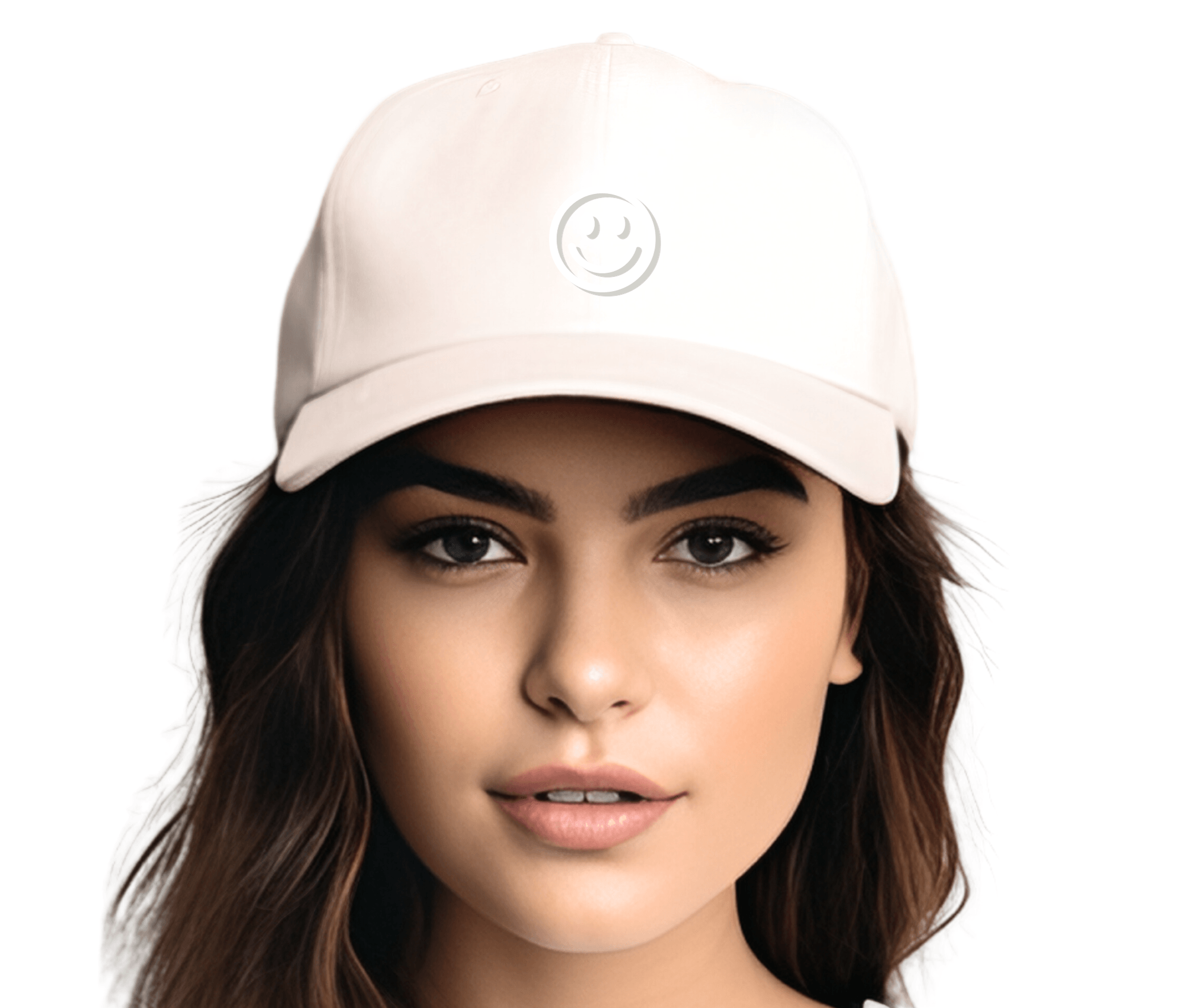 Unisex Basecap Smiley | Baseball Kappe mit Stickerei - Roo's Gift Shop