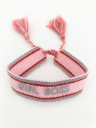 Armband | Girl Boss | Kauri Muschel - Roo's Gift Shop