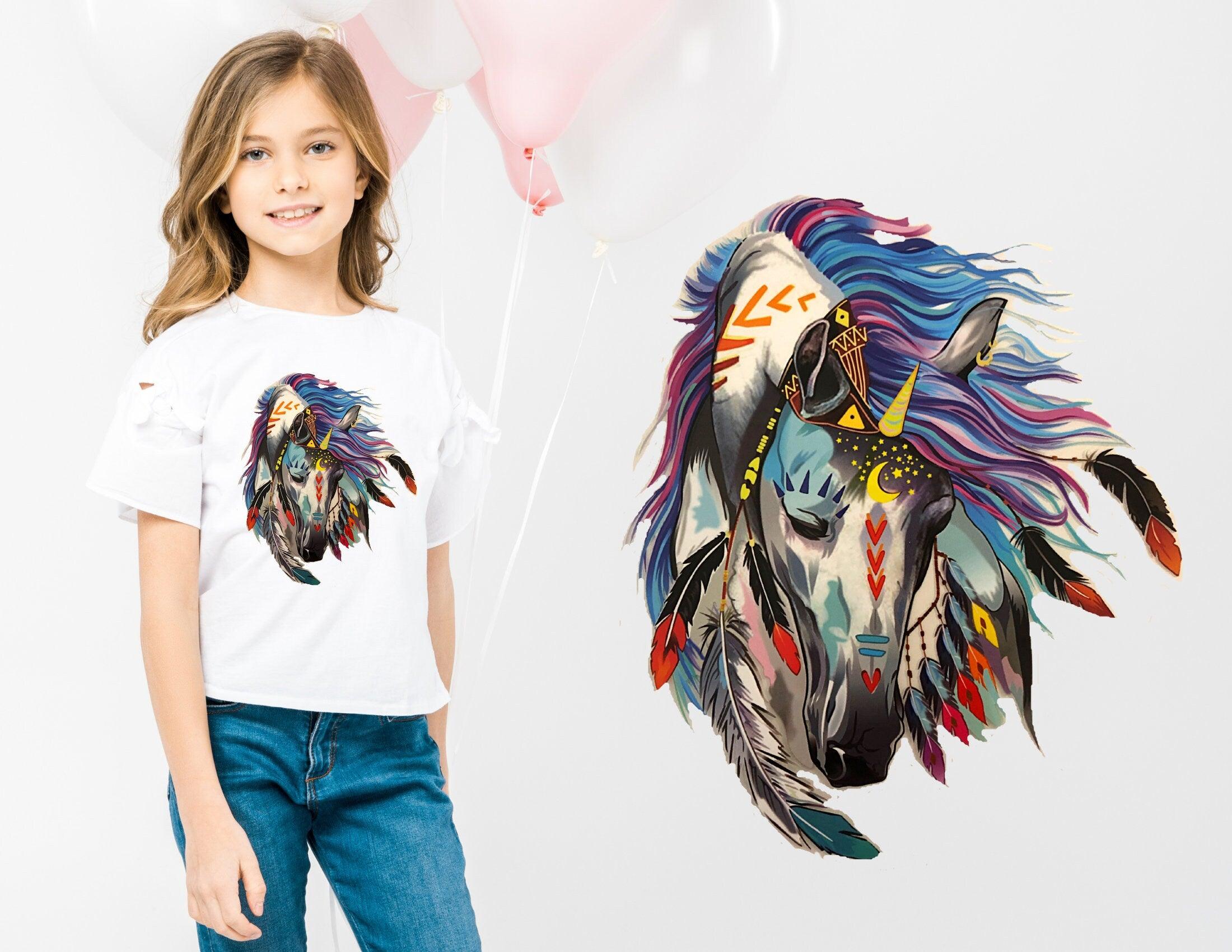 Bügelbild | Pferd | personalisierbarer Patch - Roo's Gift Shop