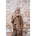 Cardigan Noor in Mandel | Strickjacke cognac / rost - Roo's Gift Shop