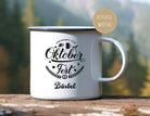 Emaille Tasse | Oktoberfest | personalisiert - Roo's Gift Shop