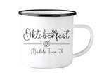 Emaille Tasse | Oktoberfest | personalisiert - Roo's Gift Shop