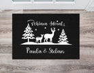 Fußmatte Weihnachten | Advent | Personalisierbarer Fußabtreter - Roo's Gift Shop