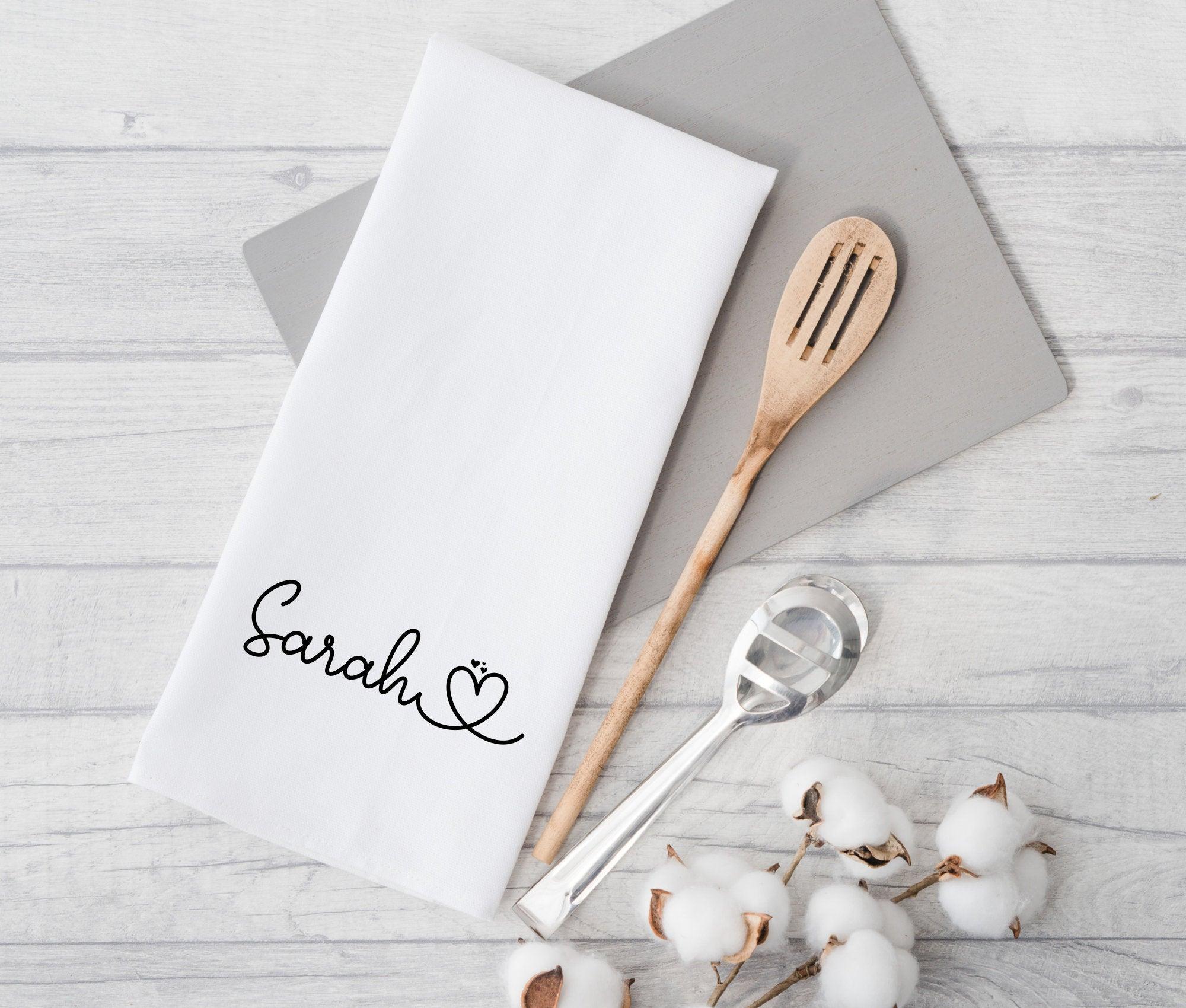 Geschirrtuch | personalisiert | Dein Name - Roo's Gift Shop