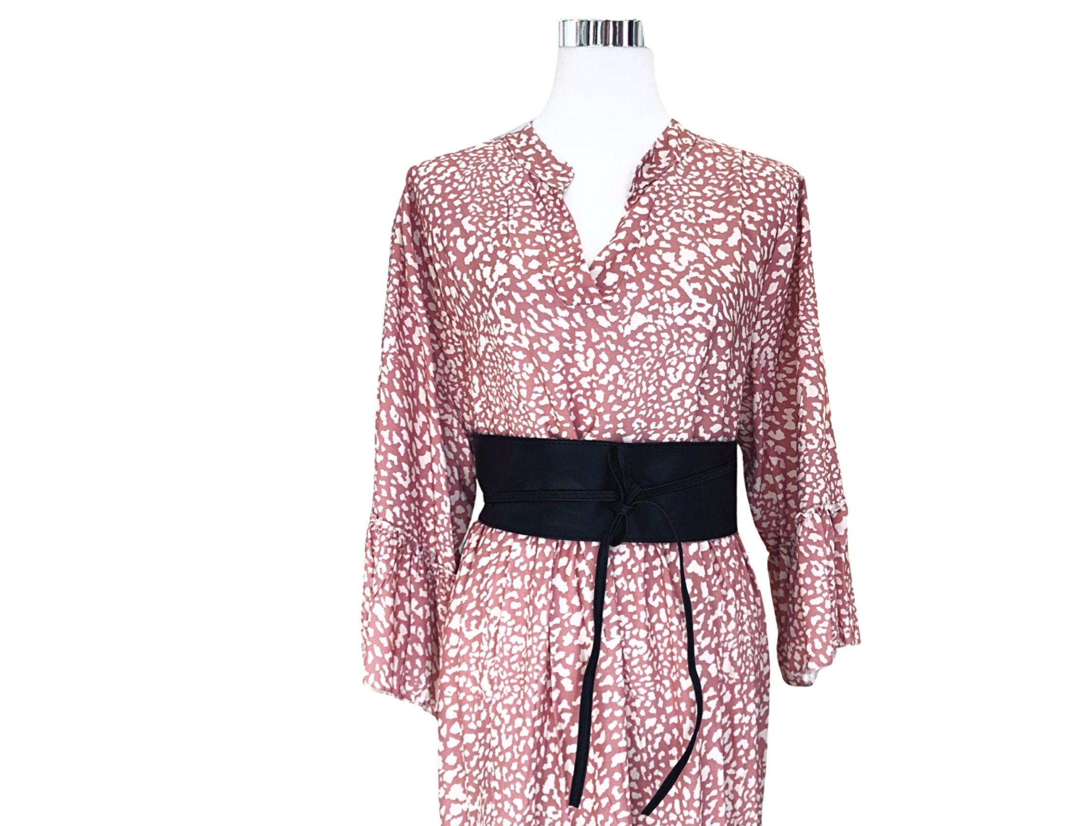 Gürtel | Obi Gürtel | Asiatischer Wickelgürtel | schwarz - Roo's Gift Shop