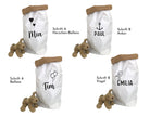 Großer Papiersack Kraftpapier | Aufbewahrung | Utensilo | Spielzeug Deko für Kinderzimmer | personalisiert | Name Kind