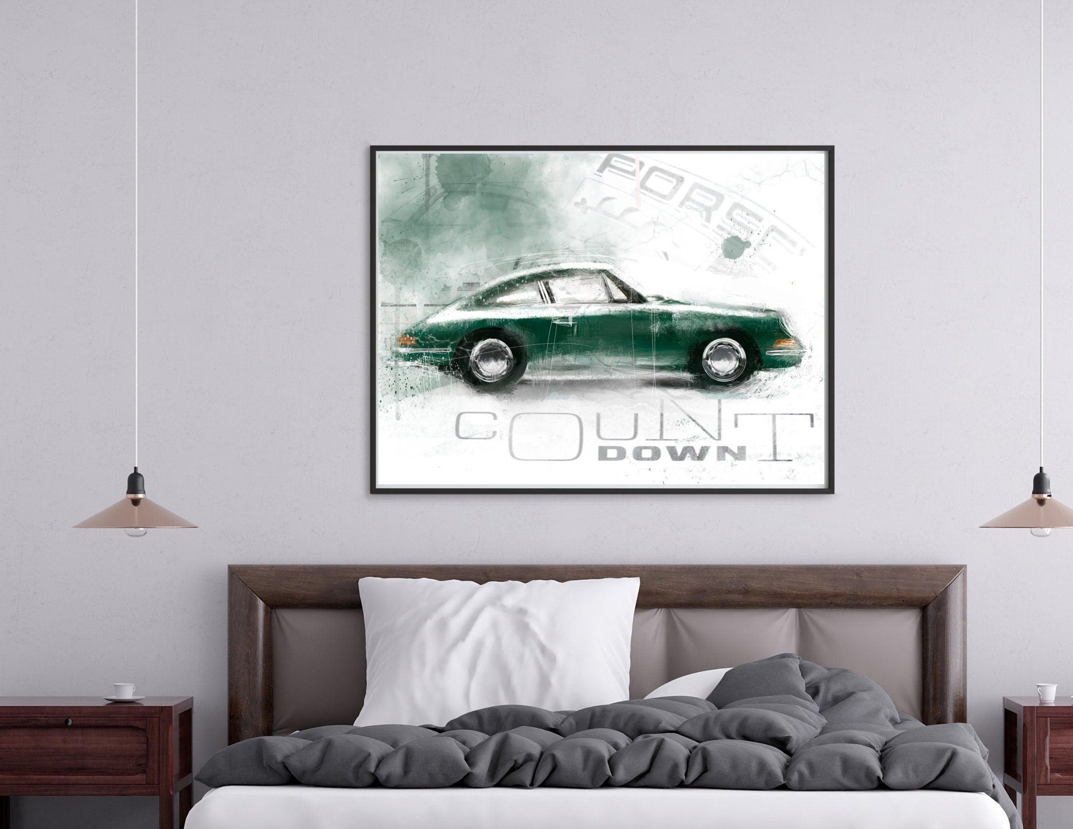 Poster | Auto | Dein Auto als Kunstwerk nach Fotovorlage - Roo's Gift Shop