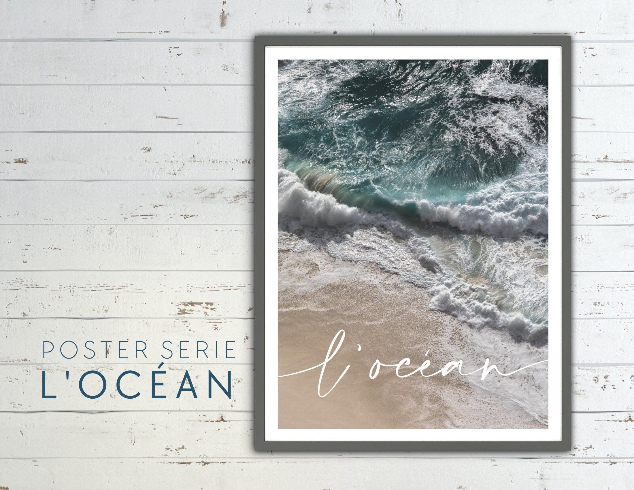 Poster | Meer | L' océan | Ozean | Strand - Roo's Gift Shop