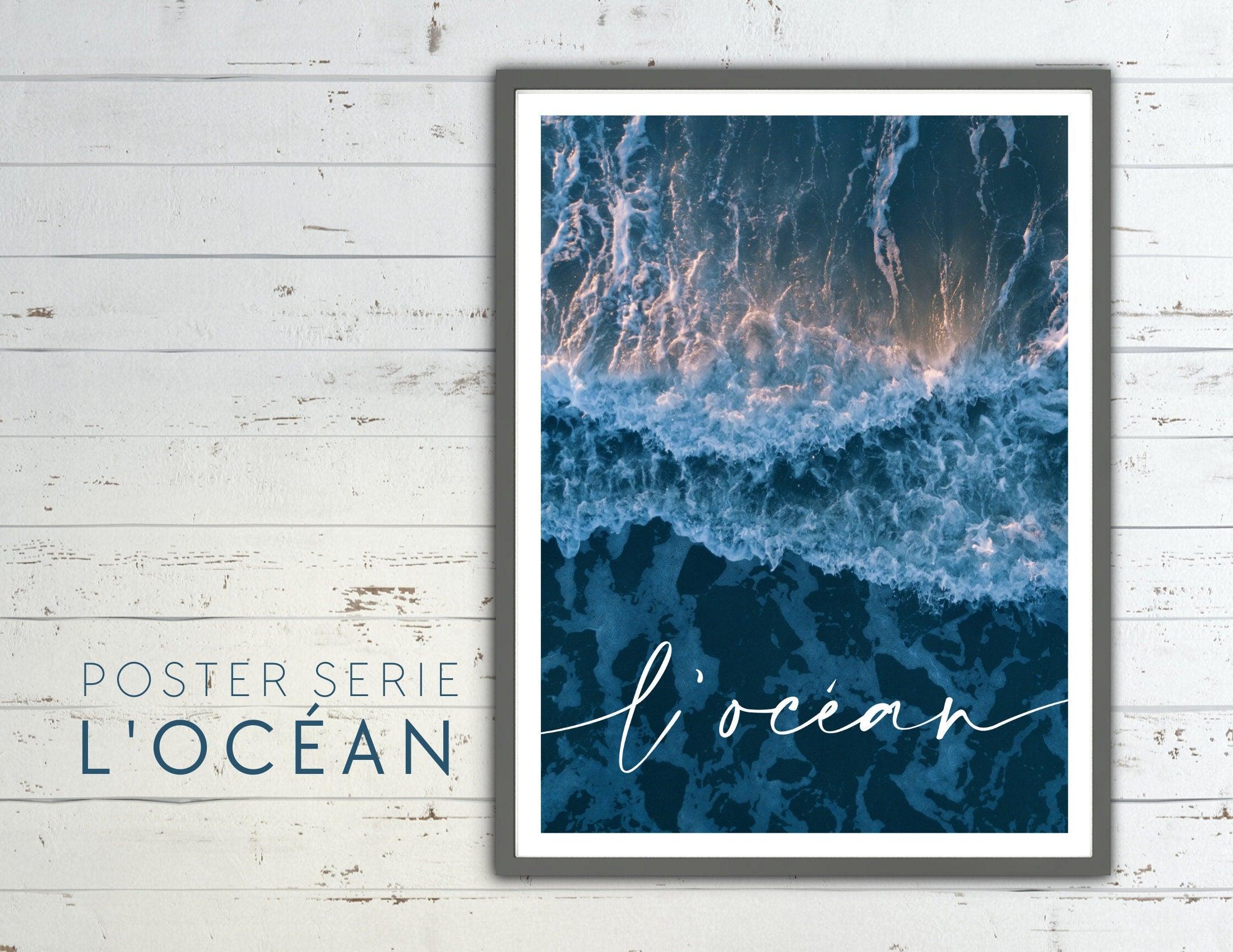 Poster | Meer | L' océan | Ozean | Strand - Roo's Gift Shop