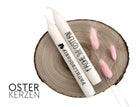 Oster Kerzen mit Botschaft | zwei Stabkerzen Ostern - Roo's Gift Shop