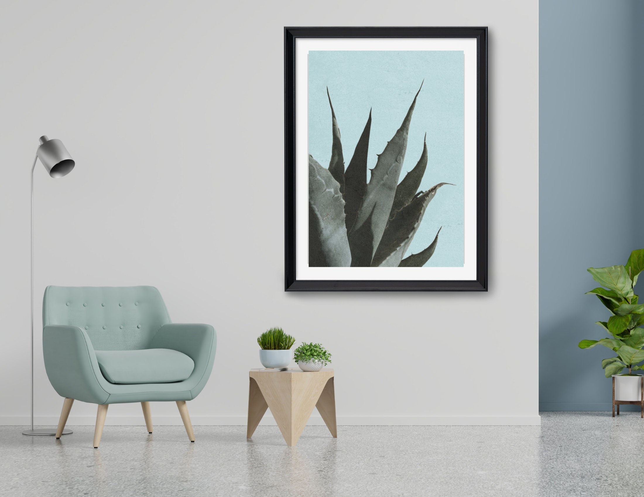 Poster | Natur | Agave | Palme | Blätter Roo's Gift Shop