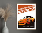 Porsche 997 GT3 RS | Art Print | Digital Print | Auto Poster
