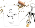 Personalisiertes Weinflaschen Etikett | Hochzeit - Roo's Gift Shop