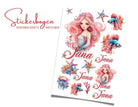 Stundenplan | personalisiert | Meerjungfrau - Roo's Gift Shop