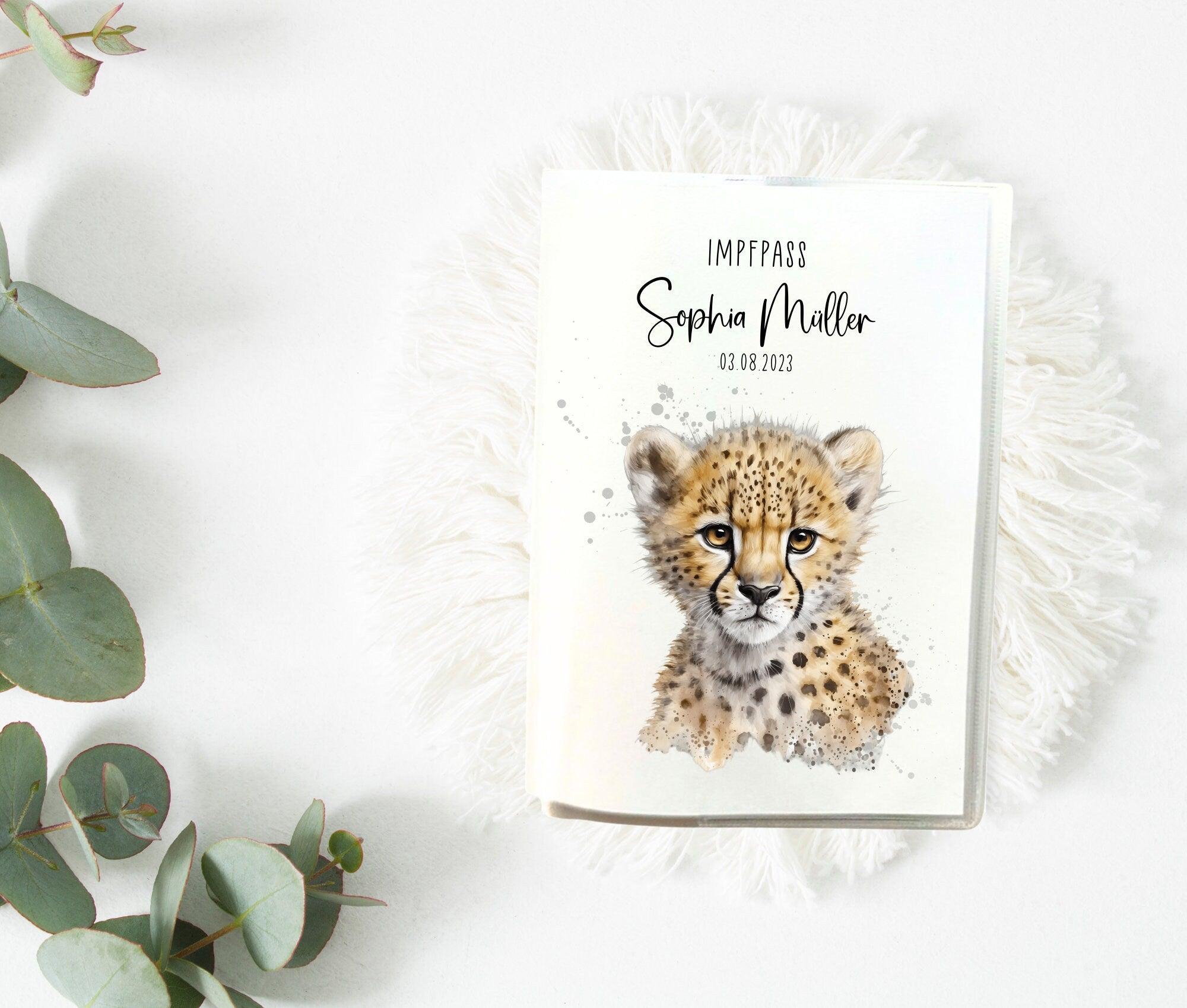 U-Heft und Impfpass Hülle | personalisiert mit Namen | Tiermotive - Roo's Gift Shop