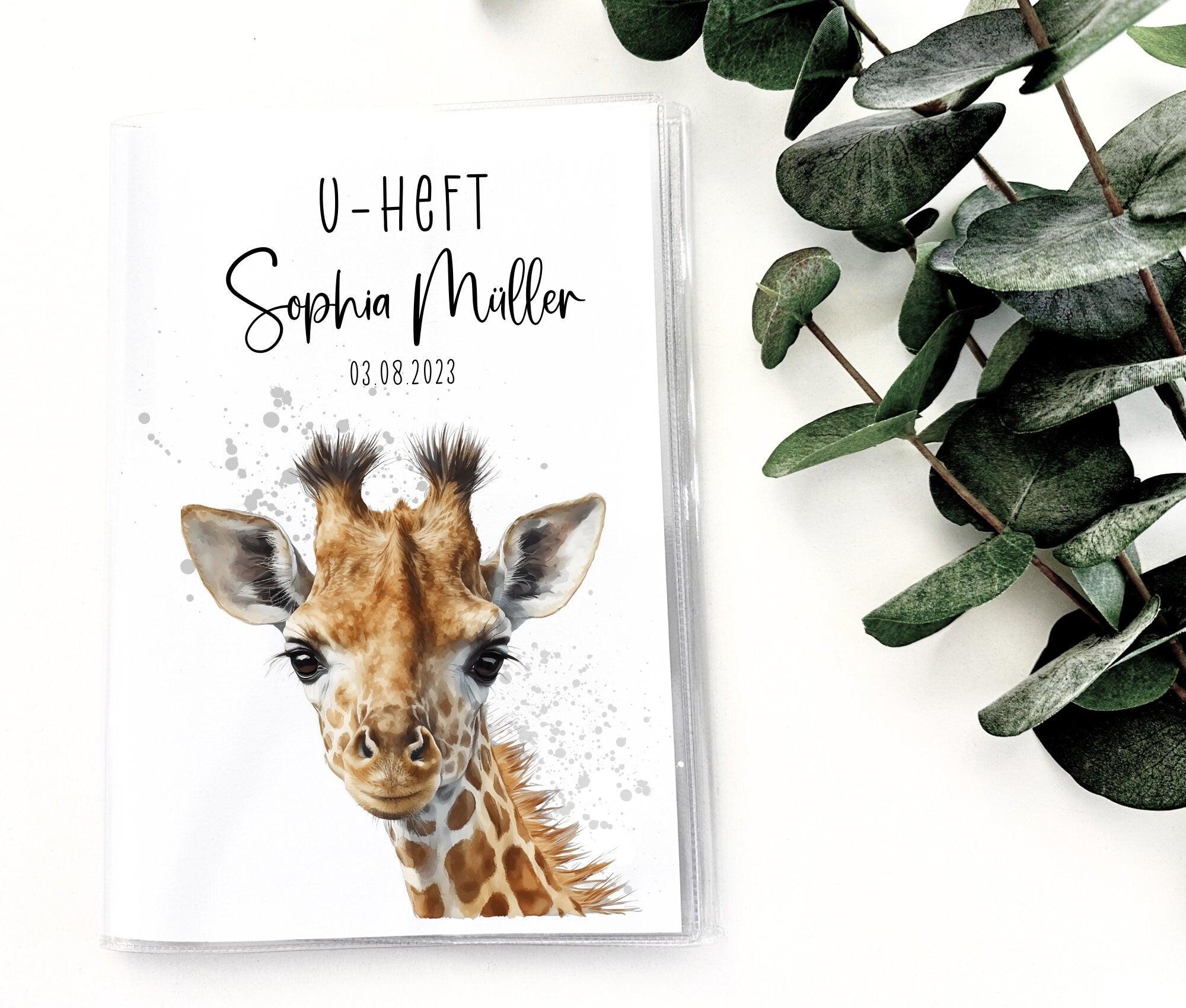 U-Heft und Impfpass Hülle | personalisiert mit Namen | Tiermotive - Roo's Gift Shop