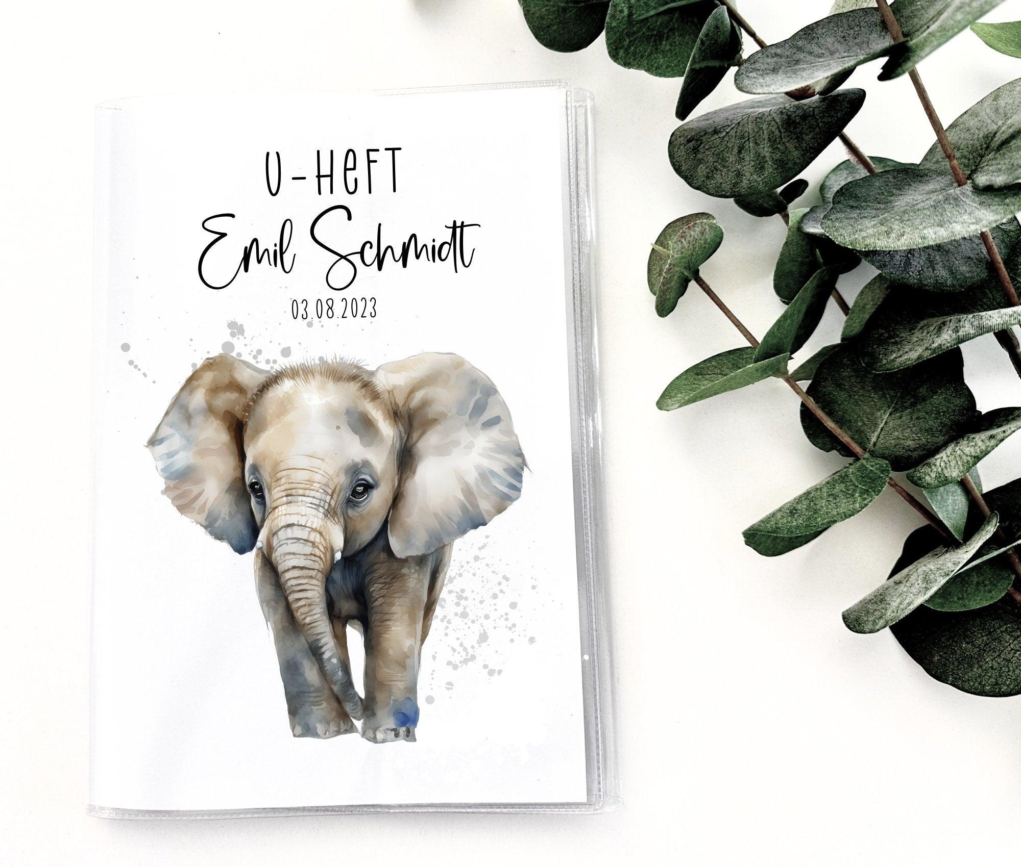 U-Heft und Impfpass Hülle | personalisiert mit Namen | Tiermotive - Roo's Gift Shop