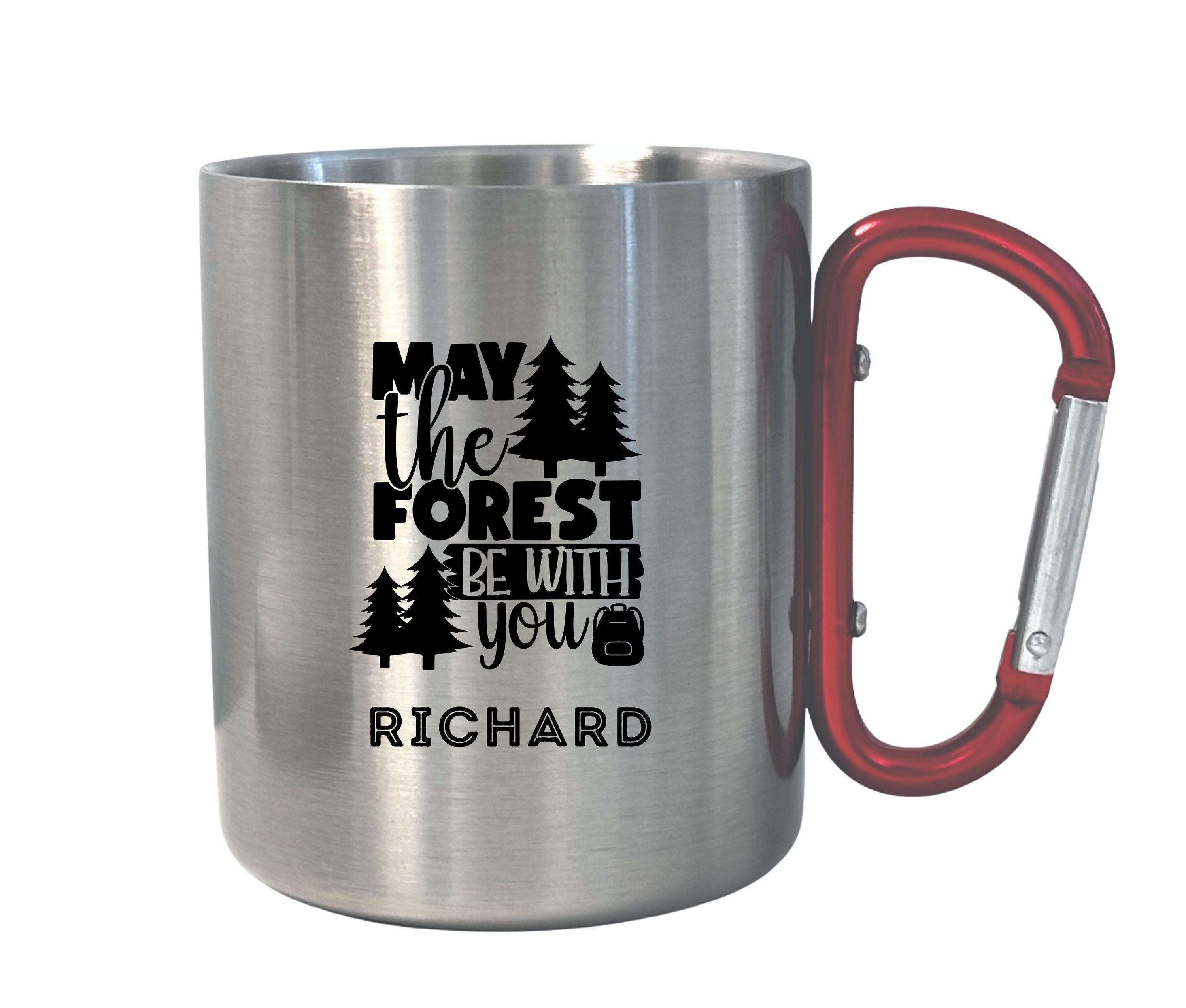 Karabinertasse | Personalisierbar | Tasse Camping Wohnmobil - Roo's Gift Shop