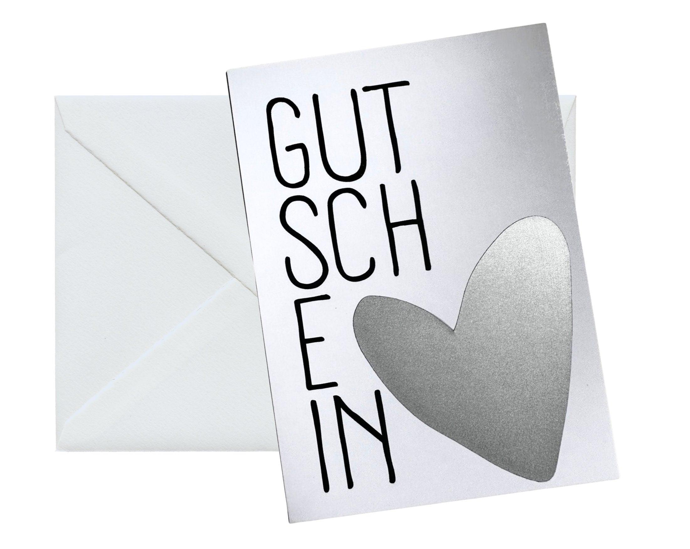 Karte Gutschein | Rubbelkarte mit Umschlag - Roo's Gift Shop