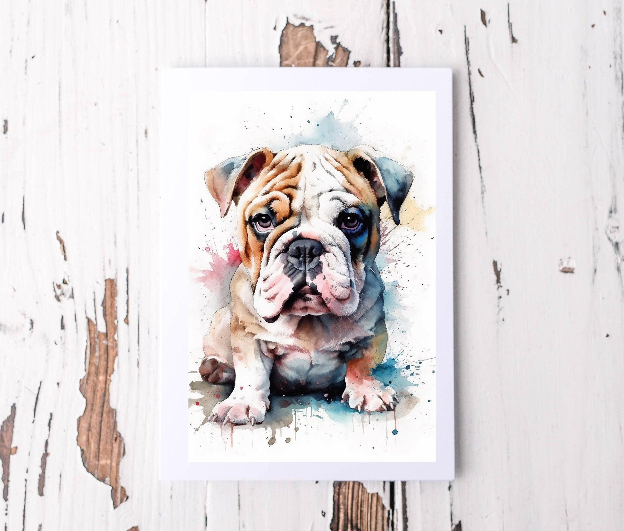 Karte Hund | Geburtstag | Frenchie, Buldogge - Roo's Gift Shop