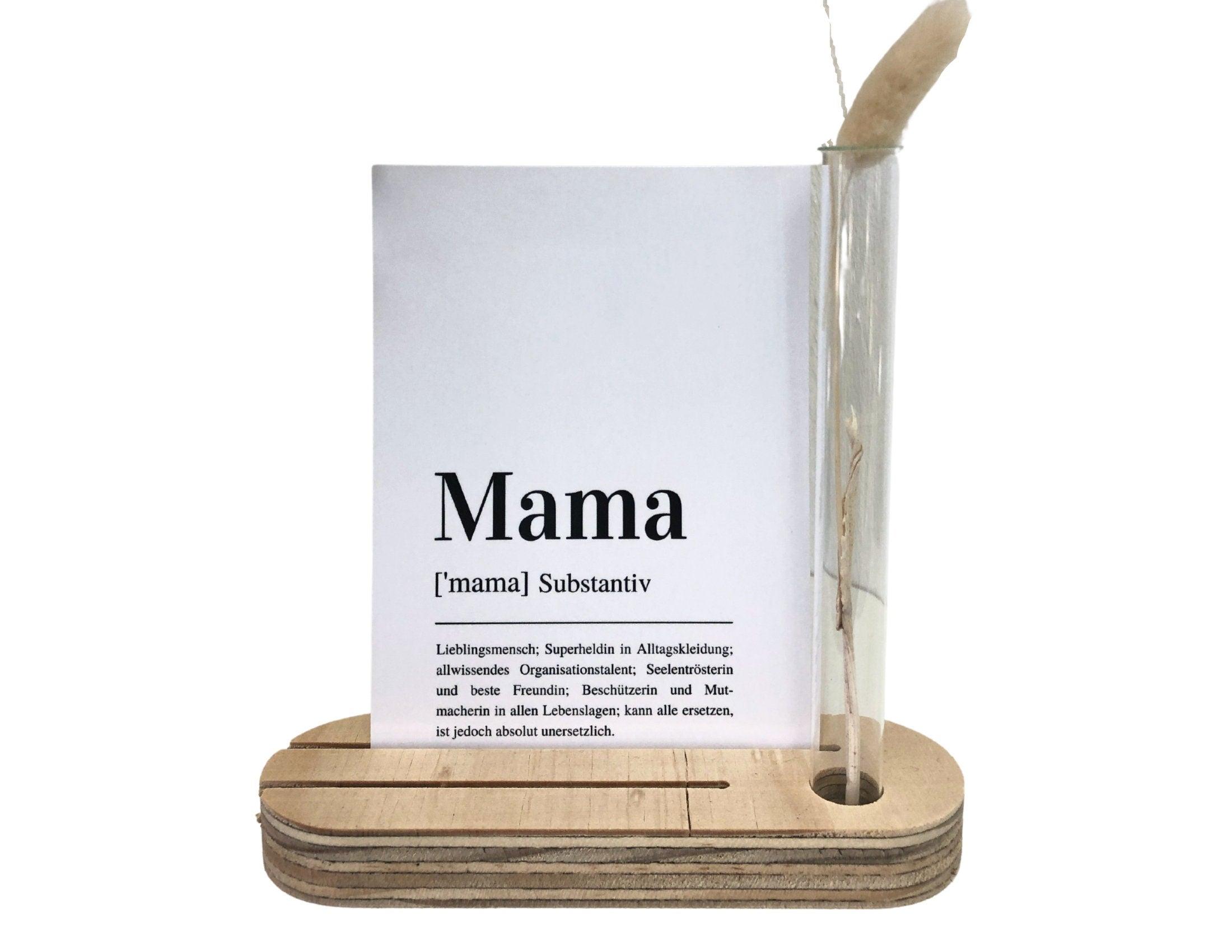 Karte | Definition Mama | Grußkarte Muttertag | A6 - Roo's Gift Shop