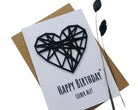 Karte | Happy Birthday | Personalisierbare Klappkarte - Roo's Gift Shop