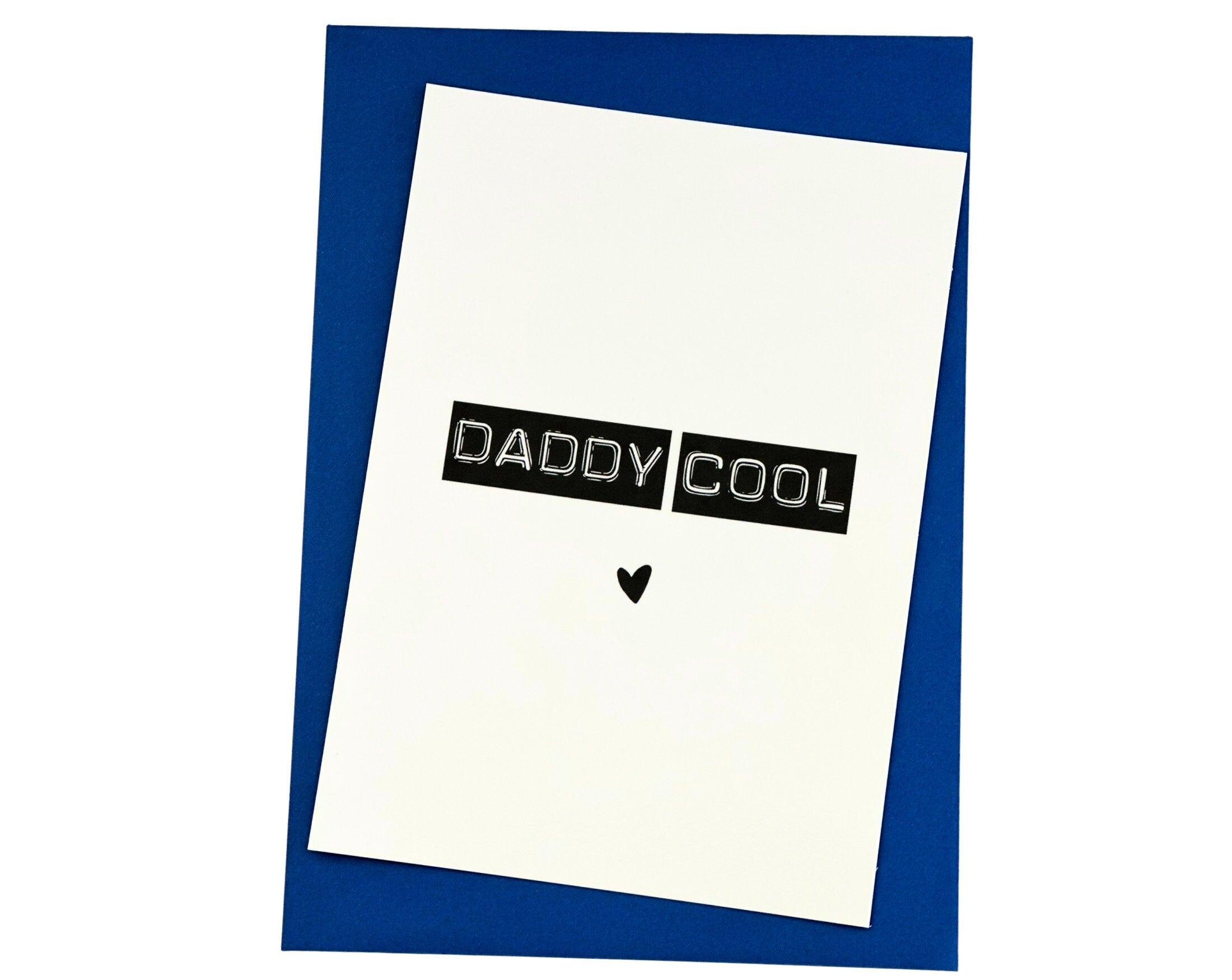 Karte | Papa | Grußkarte | A6 | Blauer Umschlag - Roo's Gift Shop