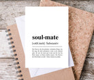 Karte | Soulmate | Kraftpapierumschlag - Roo's Gift Shop