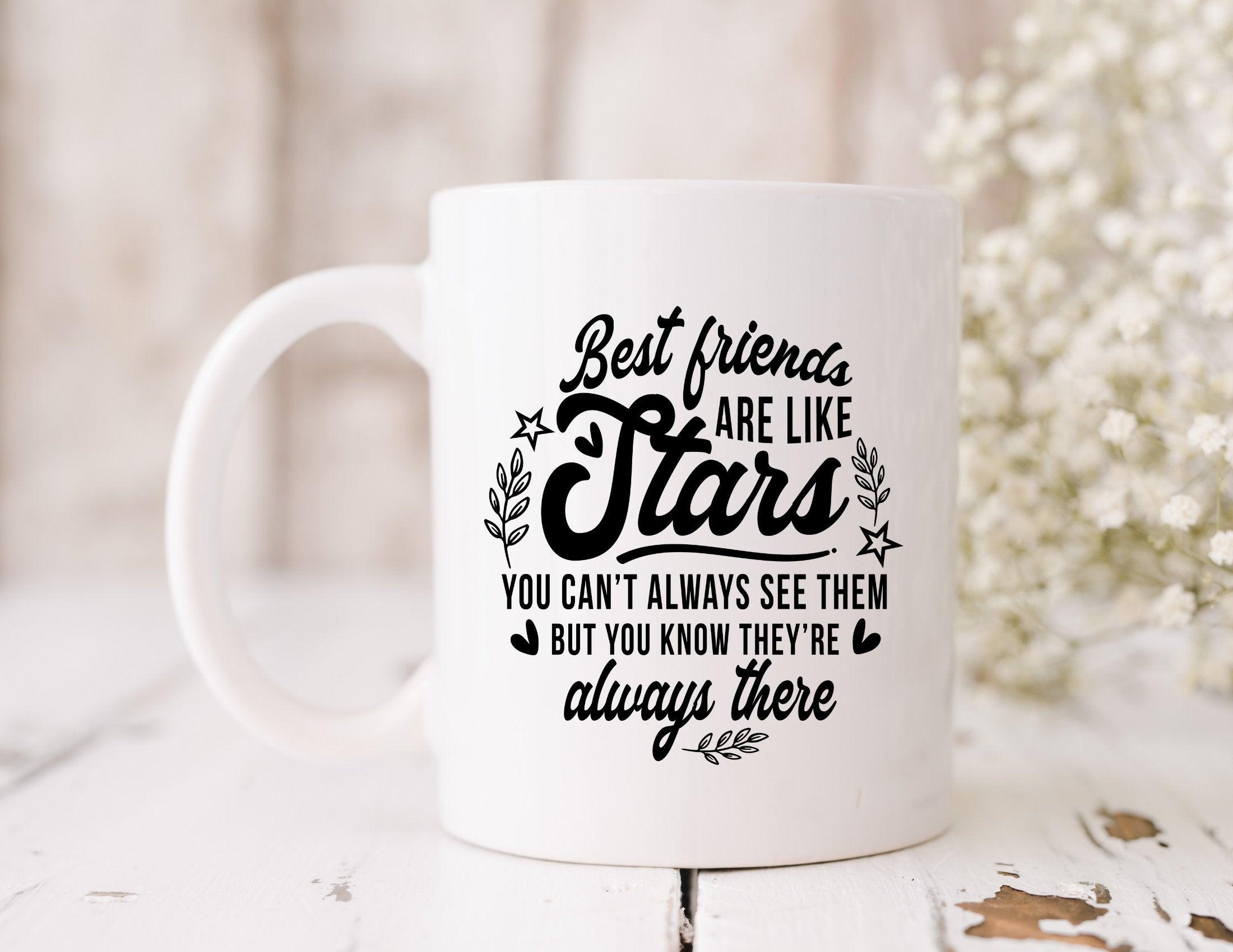 Keramiktasse für Freund Freundin | Best friend - Roo's Gift Shop