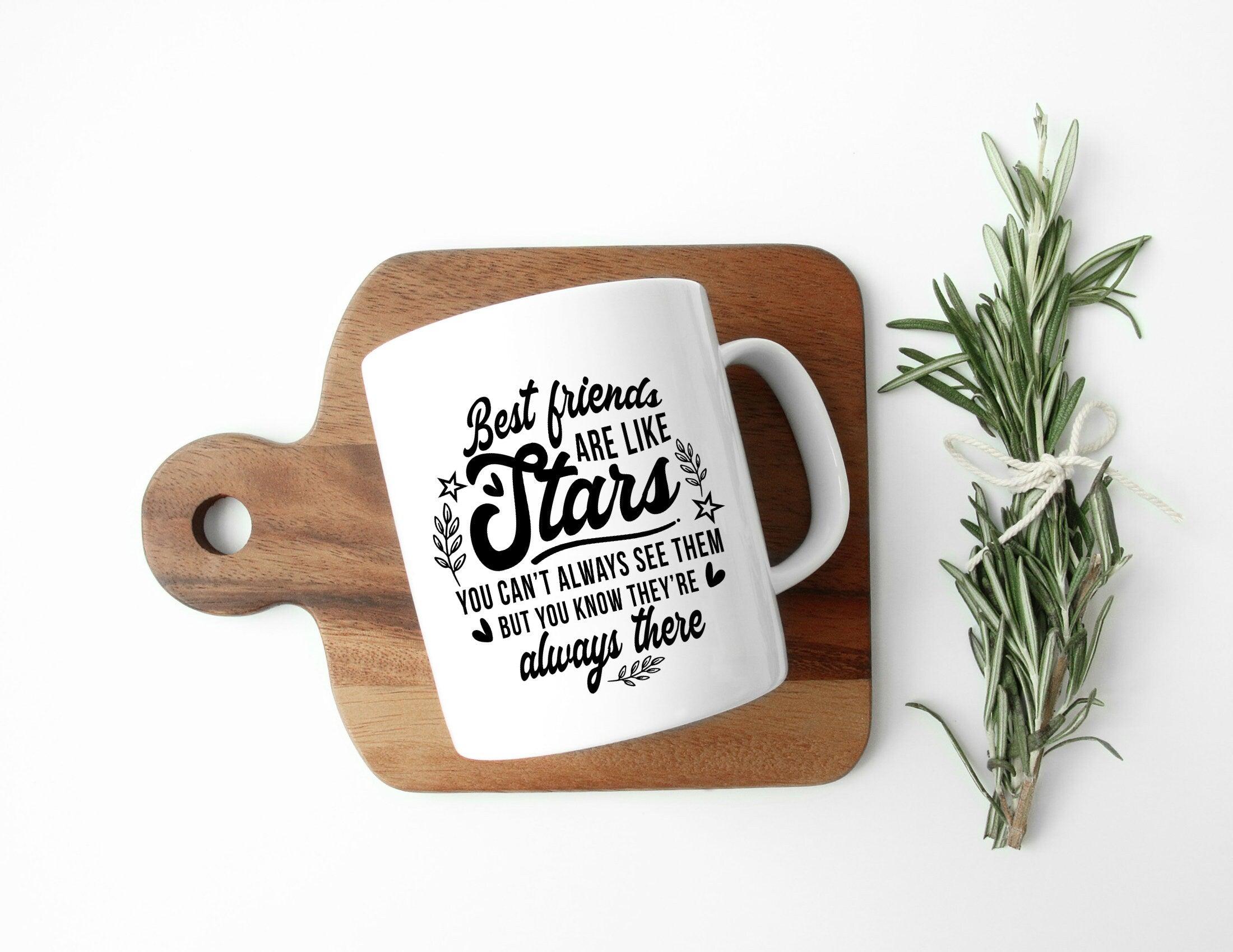 Keramiktasse für Freund Freundin | Best friend - Roo's Gift Shop