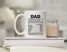Keramiktasse MOM und DAD | Nutrition Facts - Roo's Gift Shop