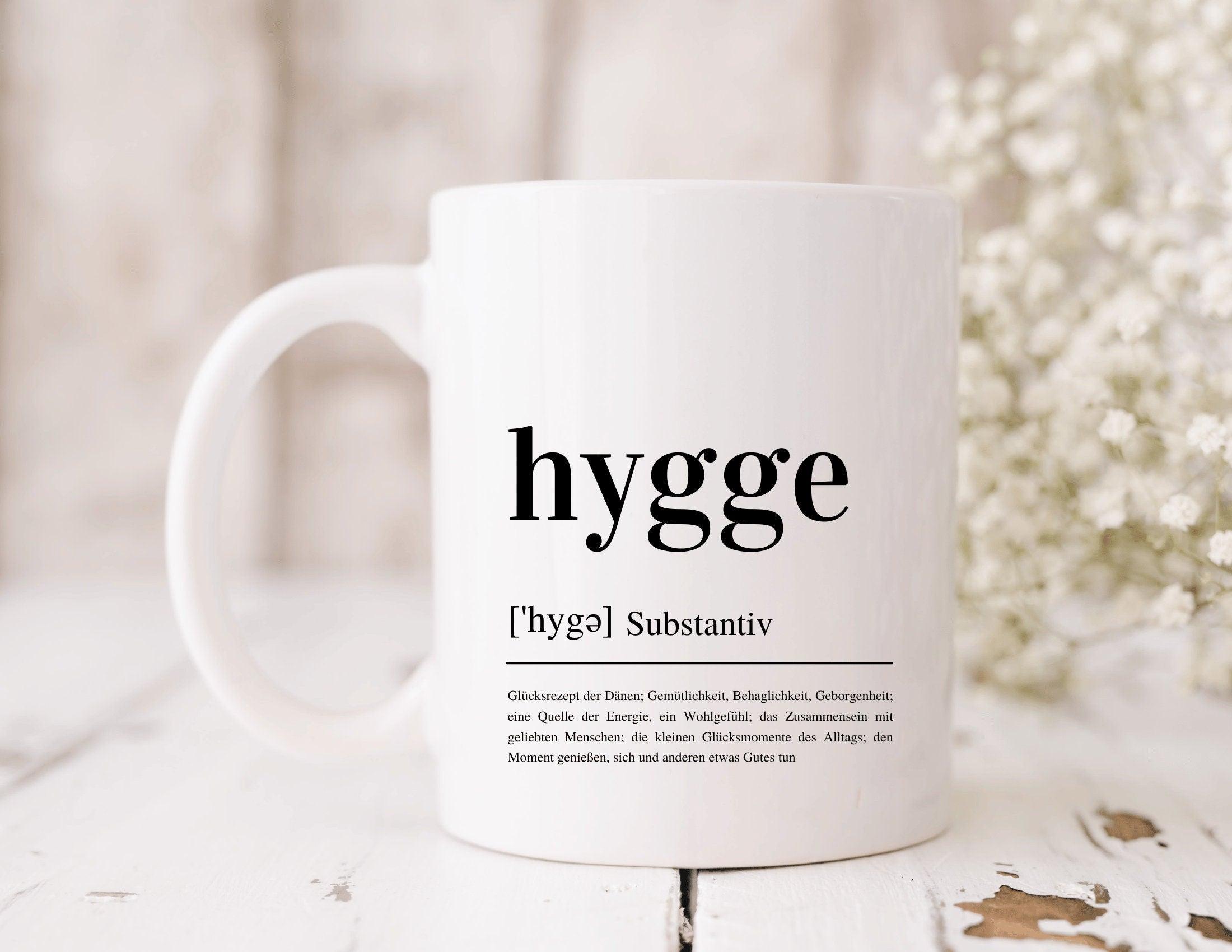 Keramiktasse | Hygge | Definition - Roo's Gift Shop