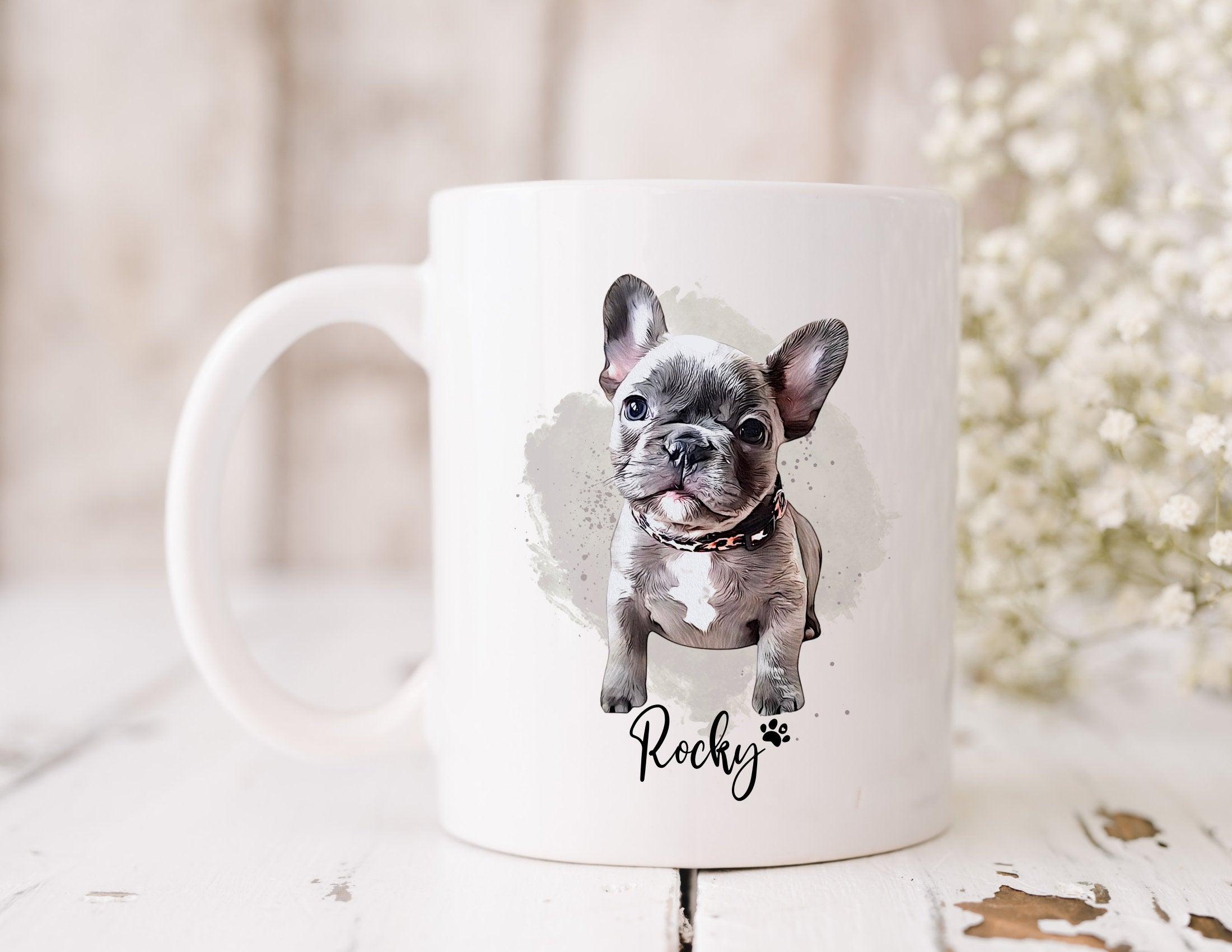 Keramiktasse | personalisierte Hunde-Tasse | nach Foto - Roo's Gift Shop