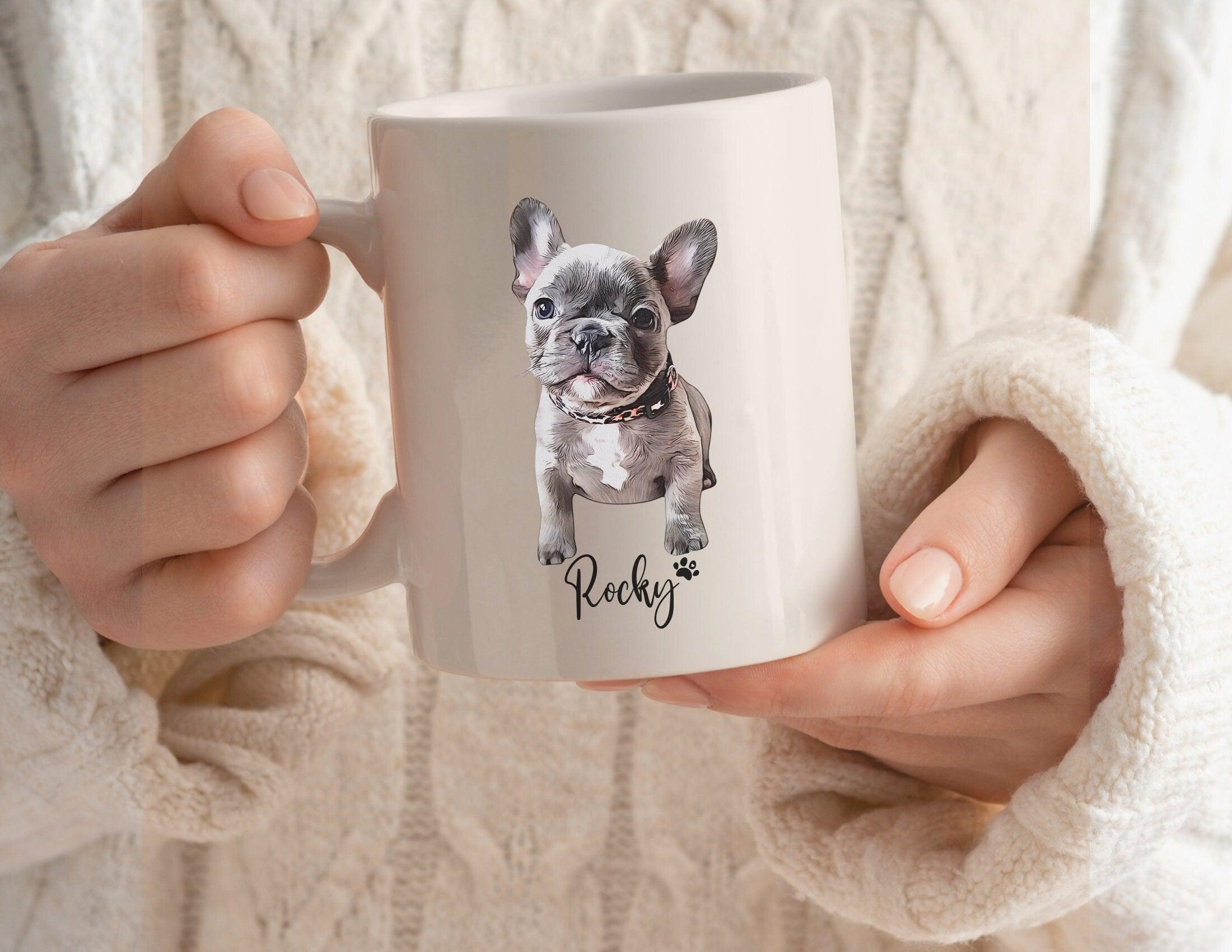 Keramiktasse | personalisierte Hunde-Tasse | nach Foto - Roo's Gift Shop