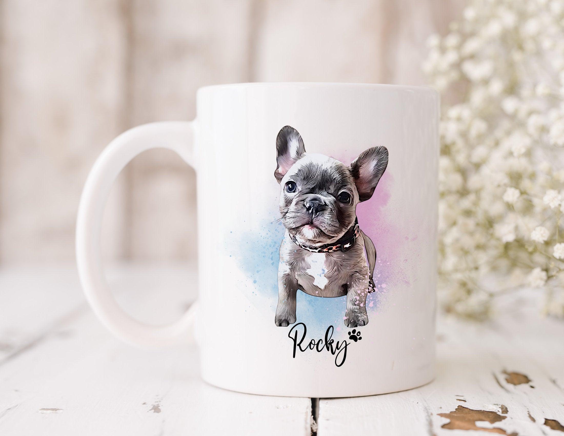 Keramiktasse | personalisierte Hunde-Tasse | nach Foto - Roo's Gift Shop