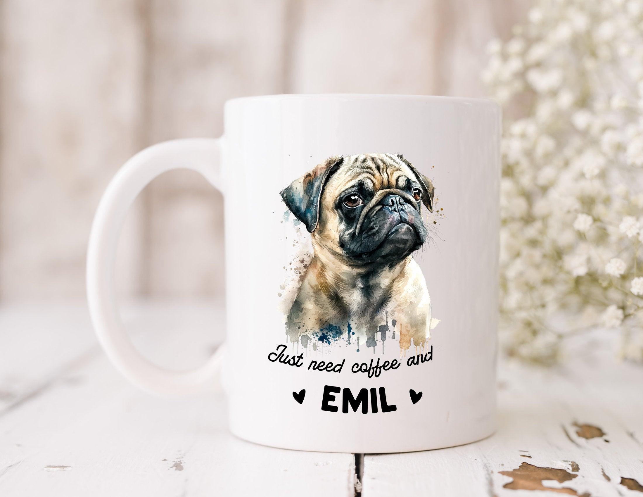 Keramiktasse | Personalisierte Tasse | Hunderasse Name - Roo's Gift Shop