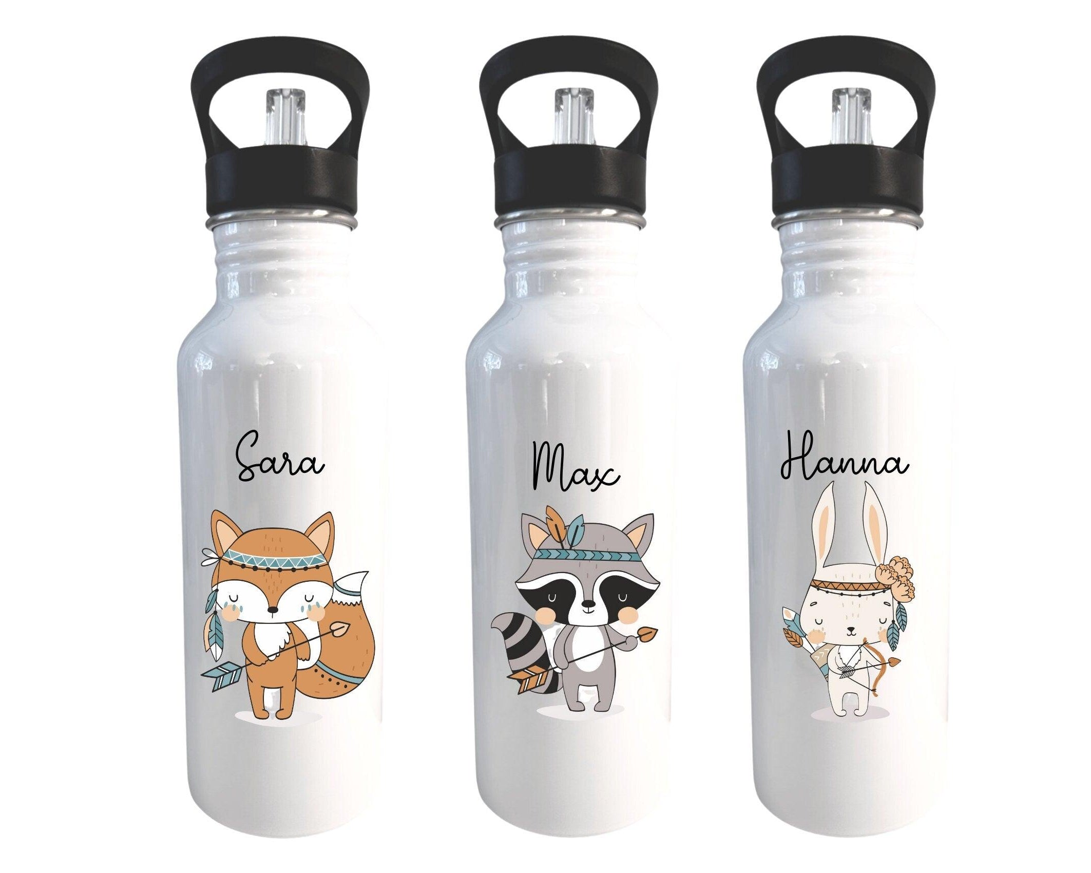 Keramiktasse | Personalisierte Tasse | Kinder Tiermotiv - Roo's Gift Shop