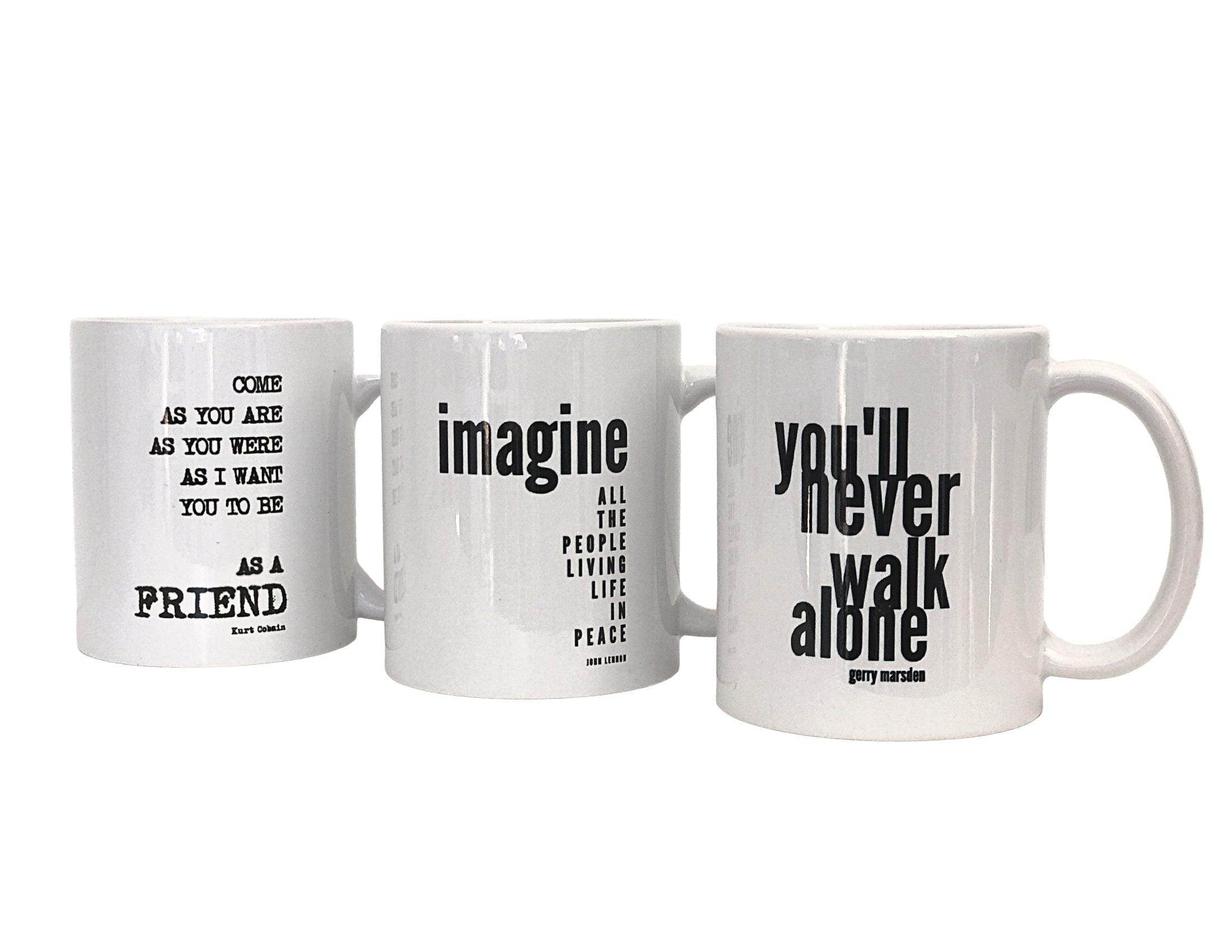 Keramiktasse | Tasse You'll never walk alone - Roo's Gift Shop