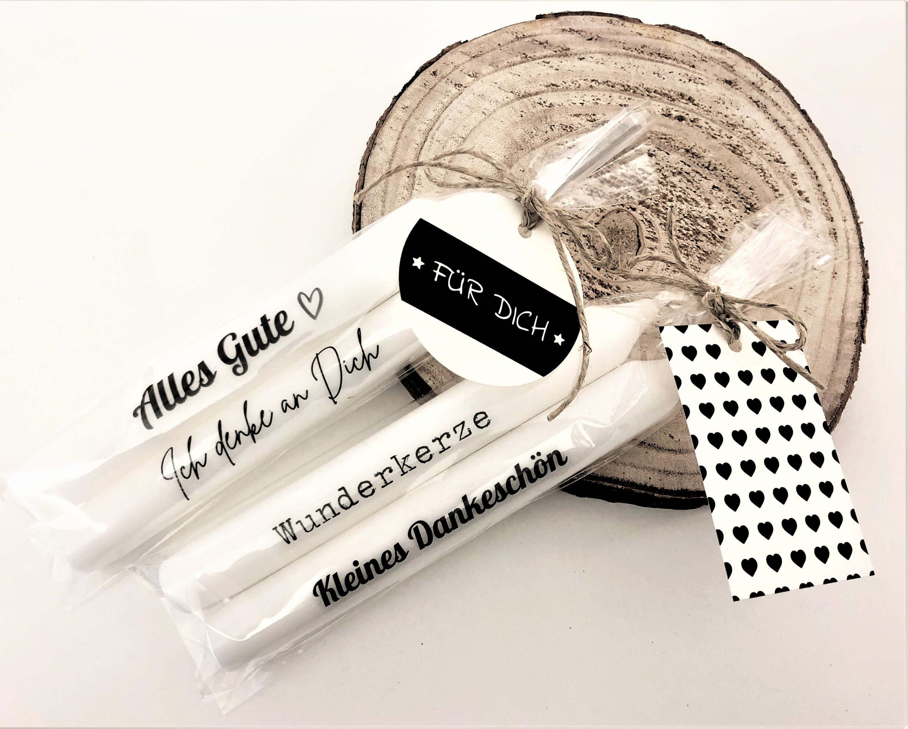 Kerzen | Dankeschön | Alles Gute | Wunderkerze - Roo's Gift Shop