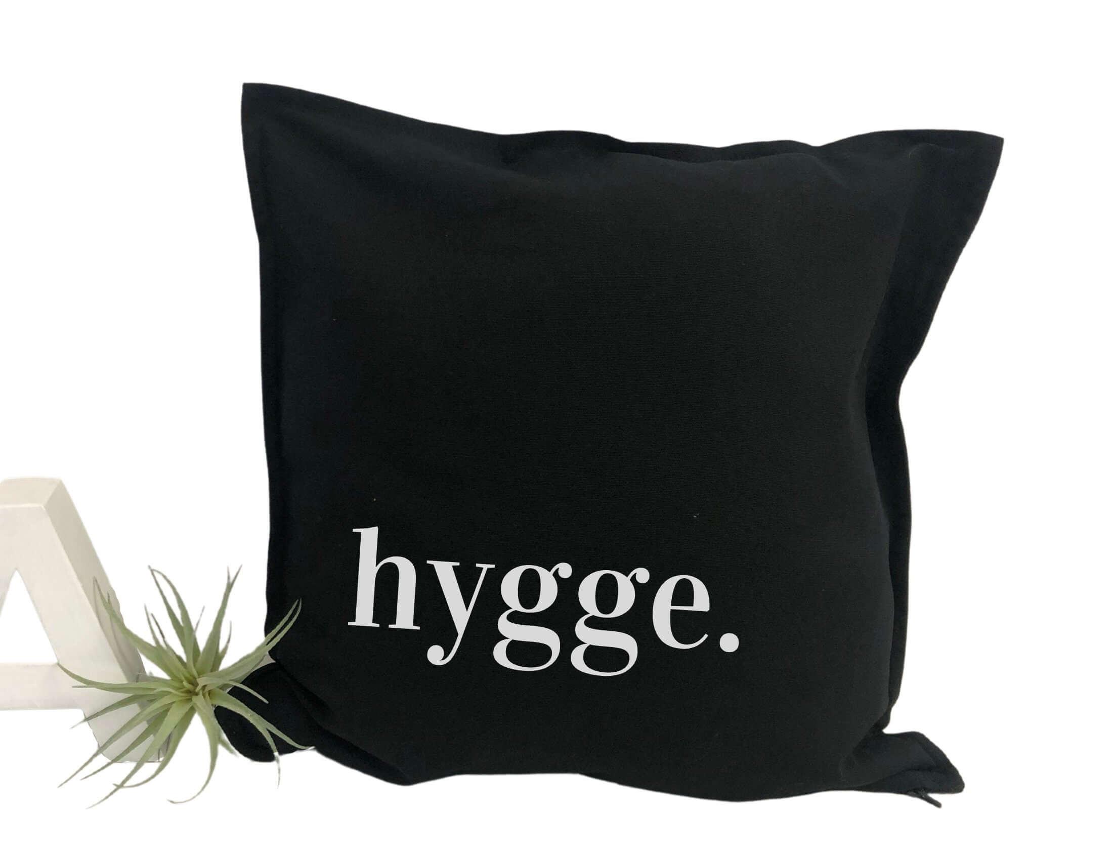 Kissen HYGGE | Kissenbezug Baumwolle - Roo's Gift Shop