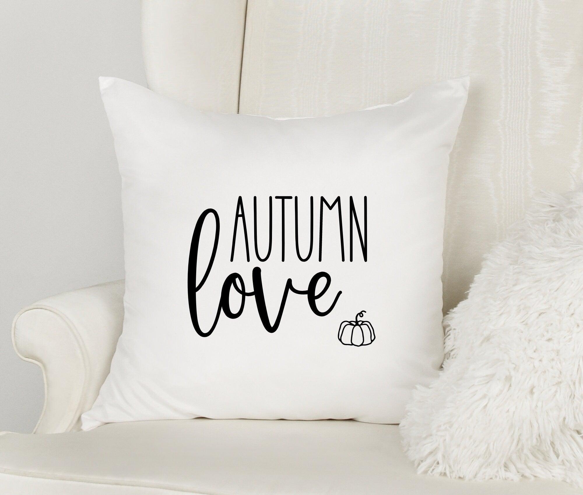 Kissen | Autumn Love | Herbst Liebe | 40 x 40 cm - Roo's Gift Shop