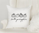 Kissen | hello pumpkin | Kürbis Liebe | 40 x 40 cm - Roo's Gift Shop
