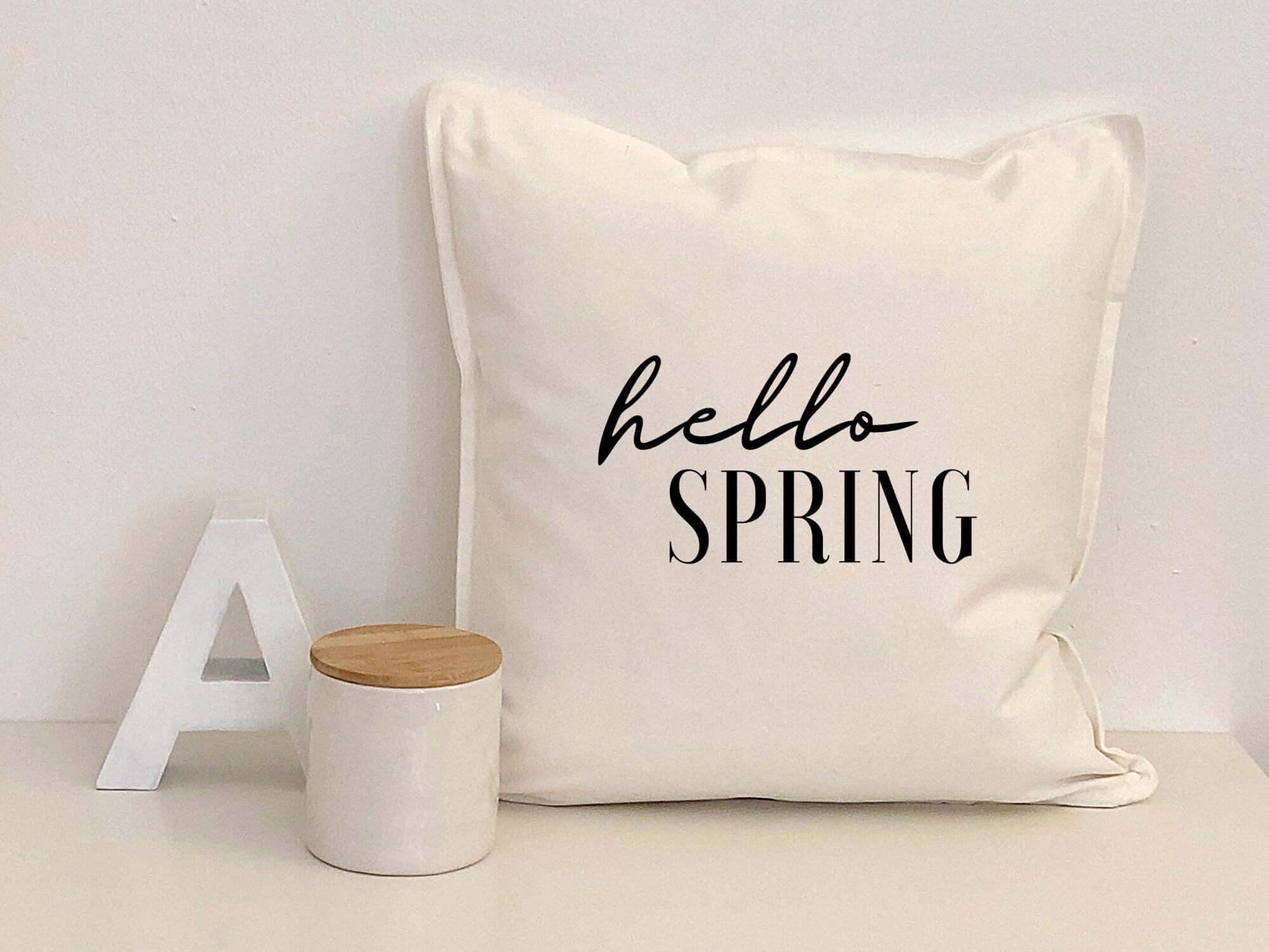 Kissen | HELLO SPRING | Frühling - Roo's Gift Shop