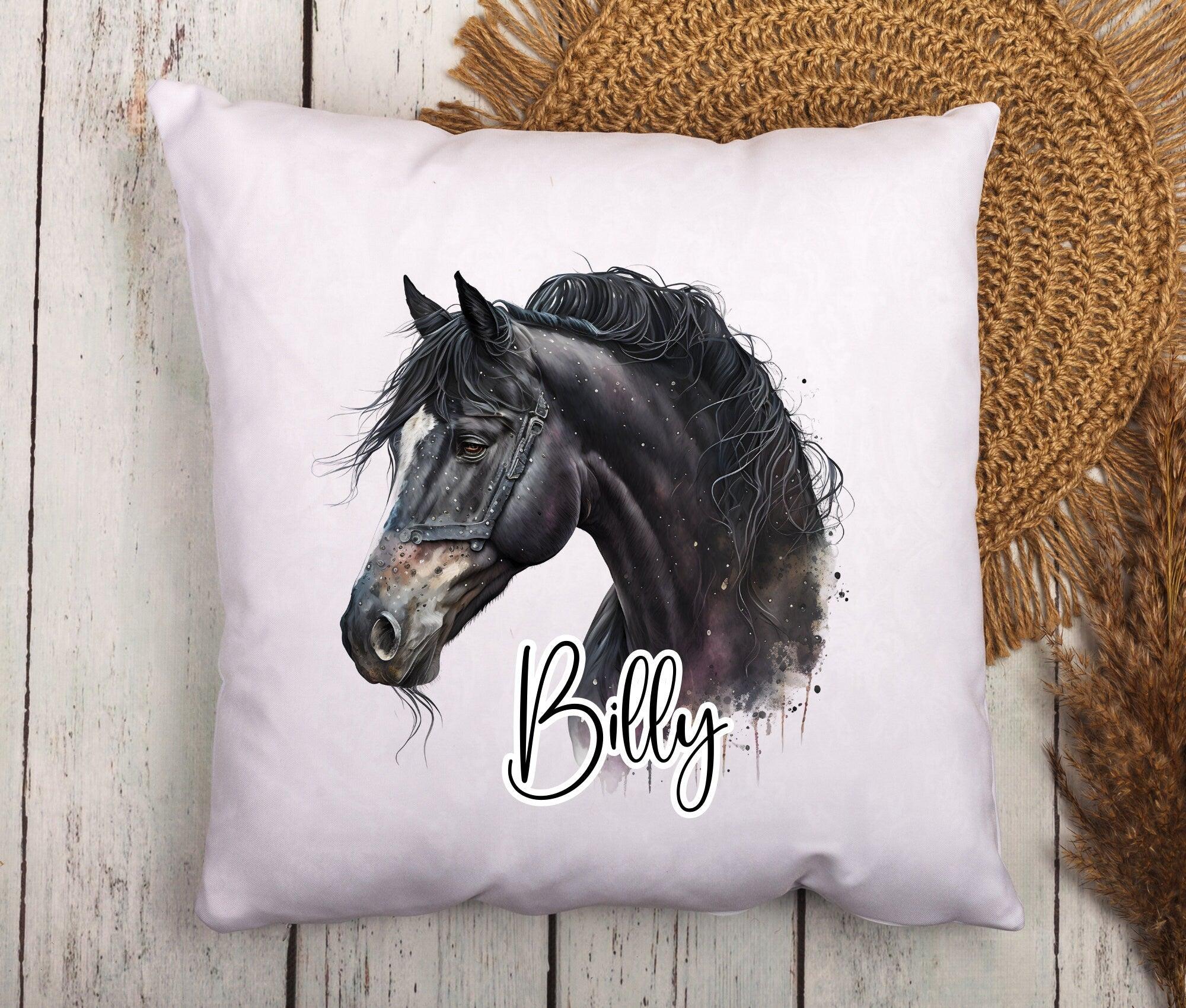 Kissen | Pferde | personalisiert | 40 x 40 cm - Roo's Gift Shop