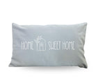 Kissenbezug | Home Sweet Home | beige oder grau - Roo's Gift Shop