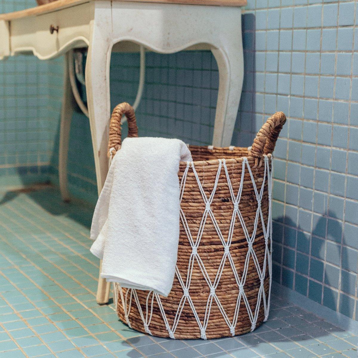 Laundry Basket | Plant Basket GARIAU made from Banana Fibre (3 sizes) - Roo's Gift Shop