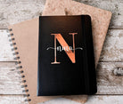 Notizbuch | personalisiert | schwarz - Roo's Gift Shop